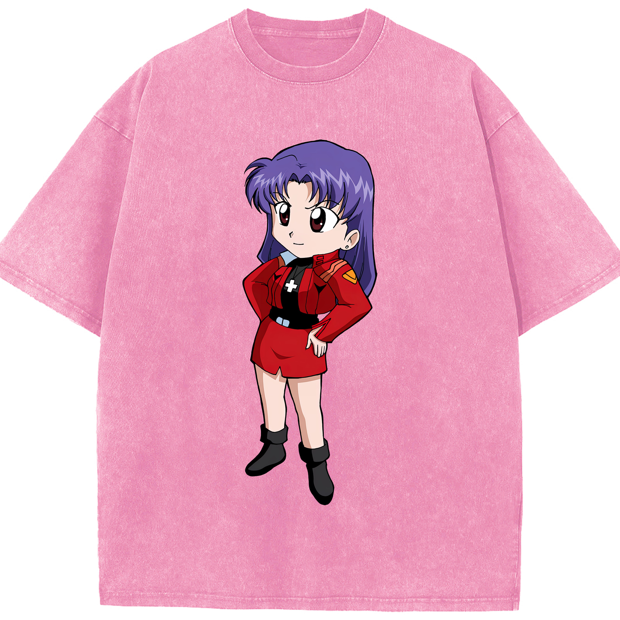（画像用） EVA 新世紀エヴァンゲリオン 綿100% ヴィンテージ風 半袖Tシャツ（フロントプリント）